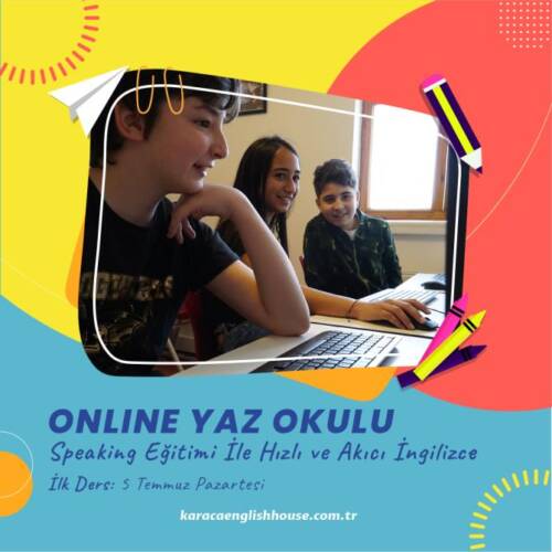Çocuklar için Online İngilizce
